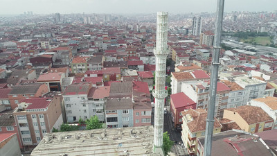 Bağcılar'da Ahi Evran Camisi'nin yıkımı başladı