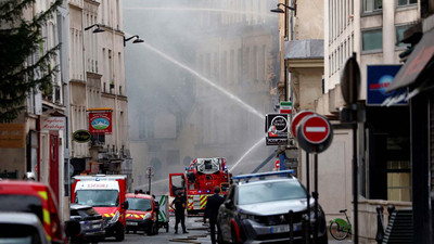 Paris'teki doğal gaz patlaması: Yaralı sayısı 50'ye çıktı, bir kişi hâlen kayıp