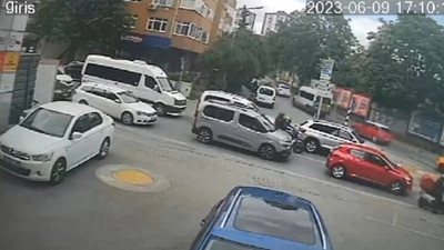 Kadıköy'de kırmızı ışıkta 800 bin TL'lik hırsızlık
