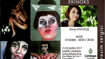 Günay Karakuş’un sergisi 15-22 Kasım’da Ankara’da