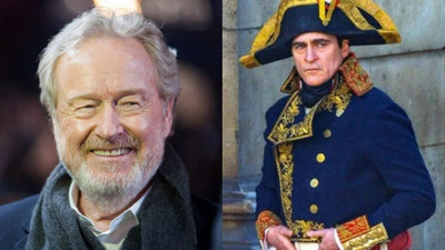 Yönetmen Ridley Scott'tan Joacquin Phoenix yorumu: 'Napolyon Bonapart'a benziyor'