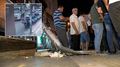 Esenyurt'ta sürücüsüz kamyon gözlükçü dükkanına daldı