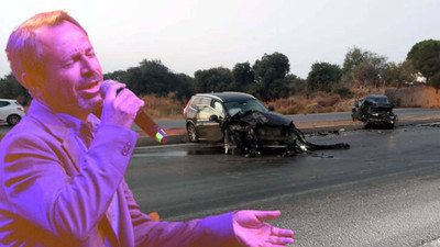 Oyuncu Olgun Şimşek, Bodrum'da trafik kazası geçirdi