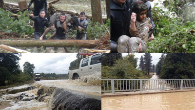 Kırklareli'nde sel: İki kişi öldü, dört kişi kayıp