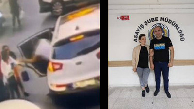 İstanbul'da caddede yürürken kaçırılan kadına nişanlısı sürpriz yapmış