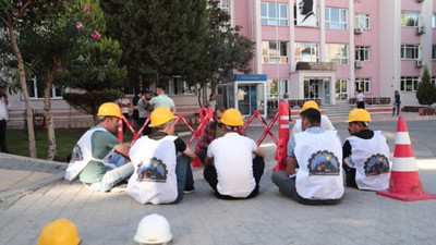 İşten çıkarılan maden işçisi Gündoğan'ın eylemi üçüncü gününde: 'İşçinin işçiden başka dostu yoktur'