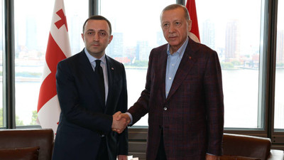 Cumhurbaşkanı Erdoğan, Gürcistan Başbakanı Garibaşvili'yi kabul etti
