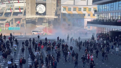 Olaylı Ajax-Feyenoord derbisi tatil edildi, Hollanda Adalet Bakanı Yeşilgöz 'Bunun futbolla ilgisi yok' dedi