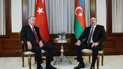 Nahçıvan'da Aliyev ile görüşen Erdoğan: Azerbaycan'ın Karabağ'daki zaferi bölgesel istikrar için şans