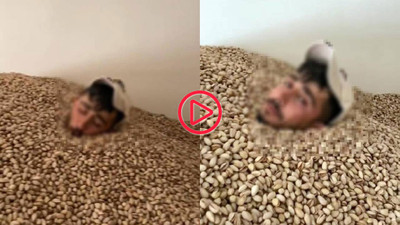Tepki çeken görüntüler sonrası 2 ton fıstığa el konuldu: Bir gözaltı