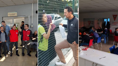 Bekaert'te işçiler rahatsızlandı, eyleme ara verildi