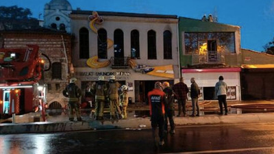 Balat'ta bulunan oyuncak müzesinde yangın