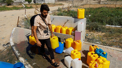 Gazze'de 'su' belirsizliği: İsrail 'Güneye sevkiyat yeniden başladı' dedi, Hamas reddetti