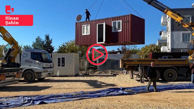 Adıyaman'da AFAD STK'lerin konteynerlerine el koydu: 'Yerel seçim öncesi tesadüf değil'