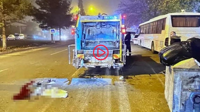 Taksinin çarptığı temizlik işçisi öldü: Çöp konteyneri boşaltıyordu
