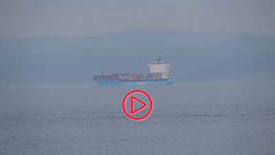 Çanakkale Boğazı gemi geçişlerine kuzey yönlü olarak tekrar açıldı