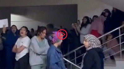 Iğdır KYK yurdu öğrencileri su ve yemek sorununu protesto etti