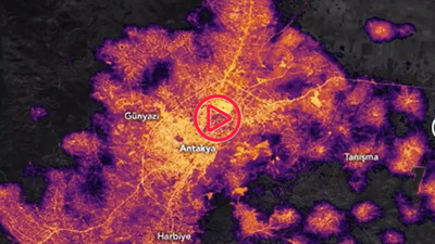NASA verileriyle ışık haritası: Hatay’ın depremden önceki ve sonraki hali