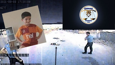 Şırnak Barosu'ndan 7 yaşındaki Miroğlu'nu ezen polisin beraatına tepki
