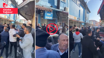 Ülkücüler Tarsus'ta CHP'li Boltaç'ın esnaf ziyaretine saldırdı