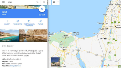 Google Kudüs'ü İsrail'in başkenti olarak tanıdı