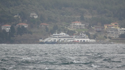 Bozcaada ve Gökçeada'ya yarınki feribot seferleri iptal