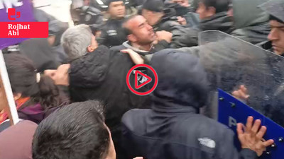 'Büyük Özgürlük Yürüyüşü' Urfa'da: Polis plastik mermi kullandı, milletvekillerine saldırdı
