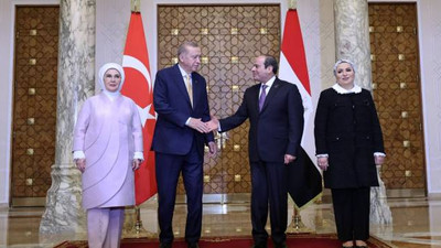 Erdoğan ve Sisi'den ortak açıklama: Görüşmeye Gazze damga vurdu, Sisi nisanda Türkiye'ye geliyor