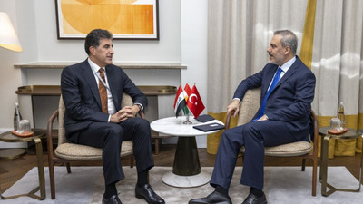 Dışişleri Bakanı Fidan, Münih'te IKBY Başkanı Barzani ile görüştü