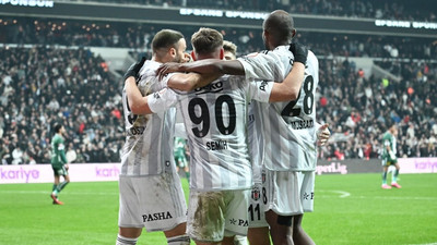 Beşiktaş Konyaspor'u 2-0 yendi