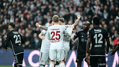 Beşiktaş kendi kalesine gol attı, 3 puanı Galatasaray aldı