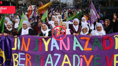 Diyarbakır'da coşkulu 8 Mart kutlaması: 'Biz kadınlar İstanbul'da da Amed'de de yaşamı savunacağız'