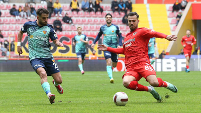 Kayserispor - Hatayspor: Birer puanla yetindiler