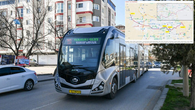 Ankara'da metrobüs dönemi: Yenikent-Ulus-Karapüçek hattında test sürüşü başladı