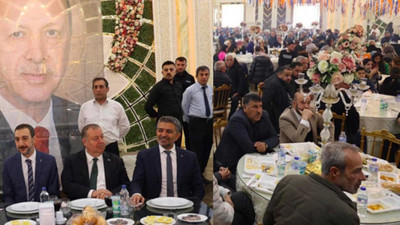 AKP’liler iftarını porselen tabaklarda, Kilisliler köpük tabldotlarda açtı