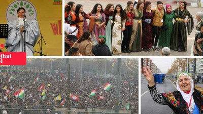 Diyarbakır'da Newroz'dan kareler