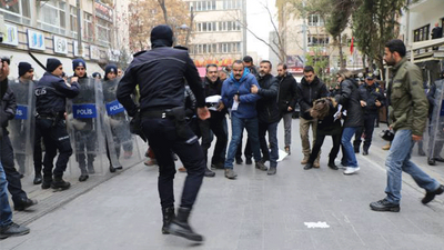 Veli Saçılık ve arkadaşları yine gözaltına alındı