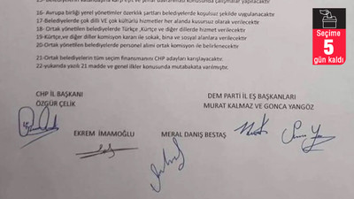 DEM Parti adayı Beştaş: Külliyen yalan, imza bile taklit edilememiş