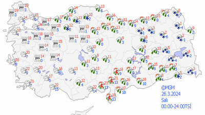 Meteoroloji’den sel ve fırtına uyarısı: Birçok ilde sağanak yağış bekleniyor