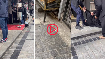 Fatih'te telefon bayisinde kılıf iadesi tartışmasında kadına şiddet