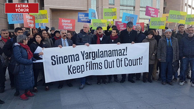 'İlk kez bir sinema eseri ağır cezada'