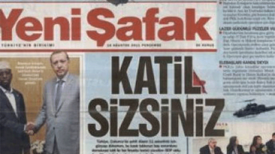 'Katil sizsiniz' manşeti ifade özgürlüğü sayıldı