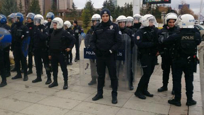 Diyanet önünde eylem yapmak isteyenlere polis engeli