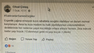 Bir imam hatip öğretmeni daha kız çocuklarını hedef aldı