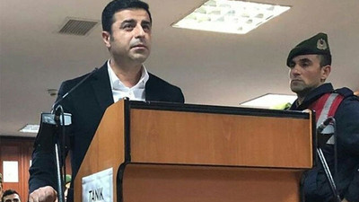 Demirtaş'ın savunmasından: Binali Yıldırım kadar dokunulmazlığım var