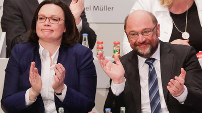 SPD koalisyon müzakerelerine 'evet' dedi