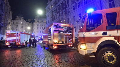 Prag'da otel yangını: 4 ölü