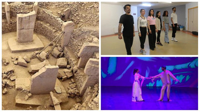 'Göbeklitepe' temasıyla dans eşliğinde insanlık tarihine yolculuk