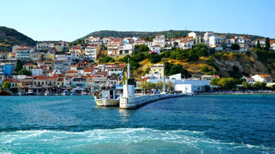 Yunanistan'ın Sisam Adası'na ilk sefer başladı