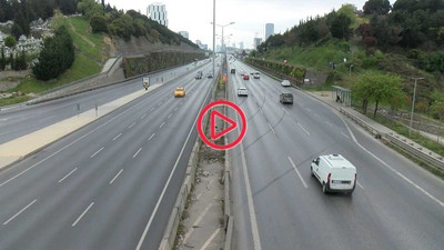 İstanbul'da bayramın ilk gününde yollar boş kaldı